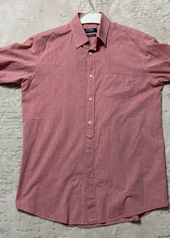 LC Waikiki Pembe Keten Gömlek - Görsel 3