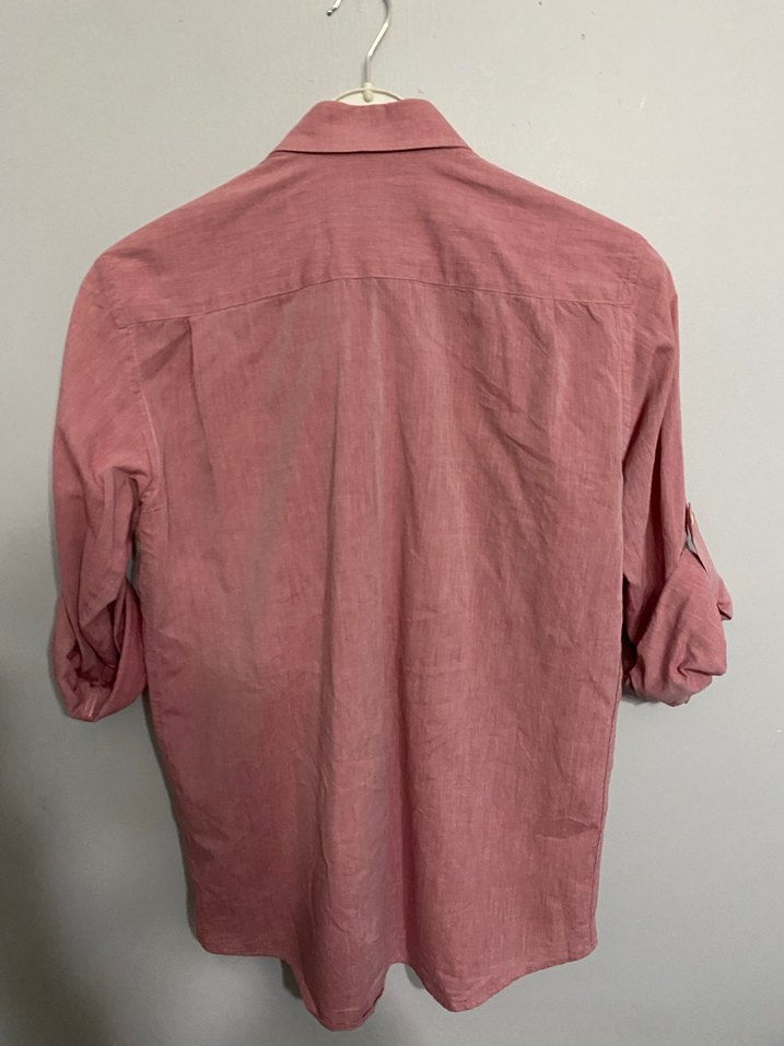 LC Waikiki Pembe Keten Gömlek - Görsel 5