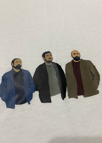 Gibi Tadında Üç Kafadar Tişört - Görsel 3