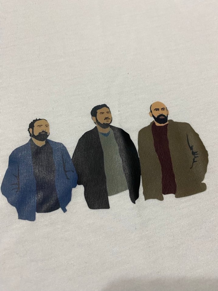 Gibi Tadında Üç Kafadar Tişört - Görsel 3