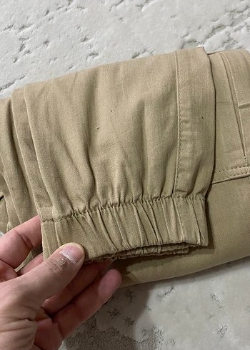 Bej Kargo Cepli Jogger Pantolon - Görsel 8
