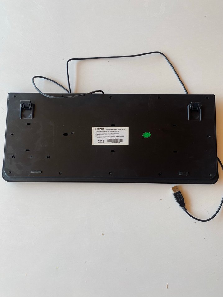 CASPER Kablolu Klavye - Görsel 3