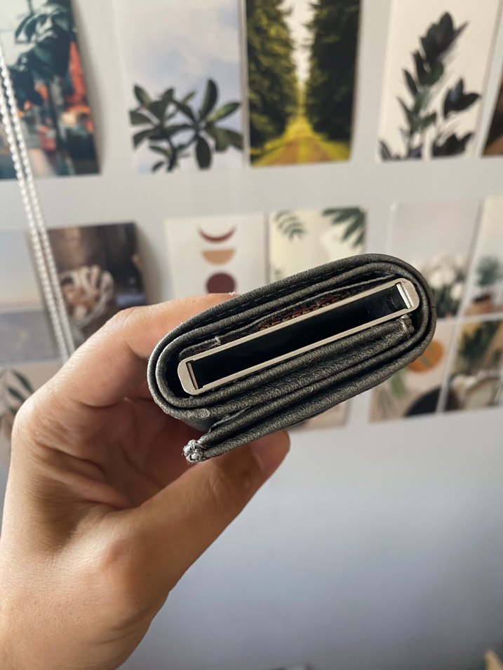 Gri Deri Erkek Cüzdan - Görsel 3