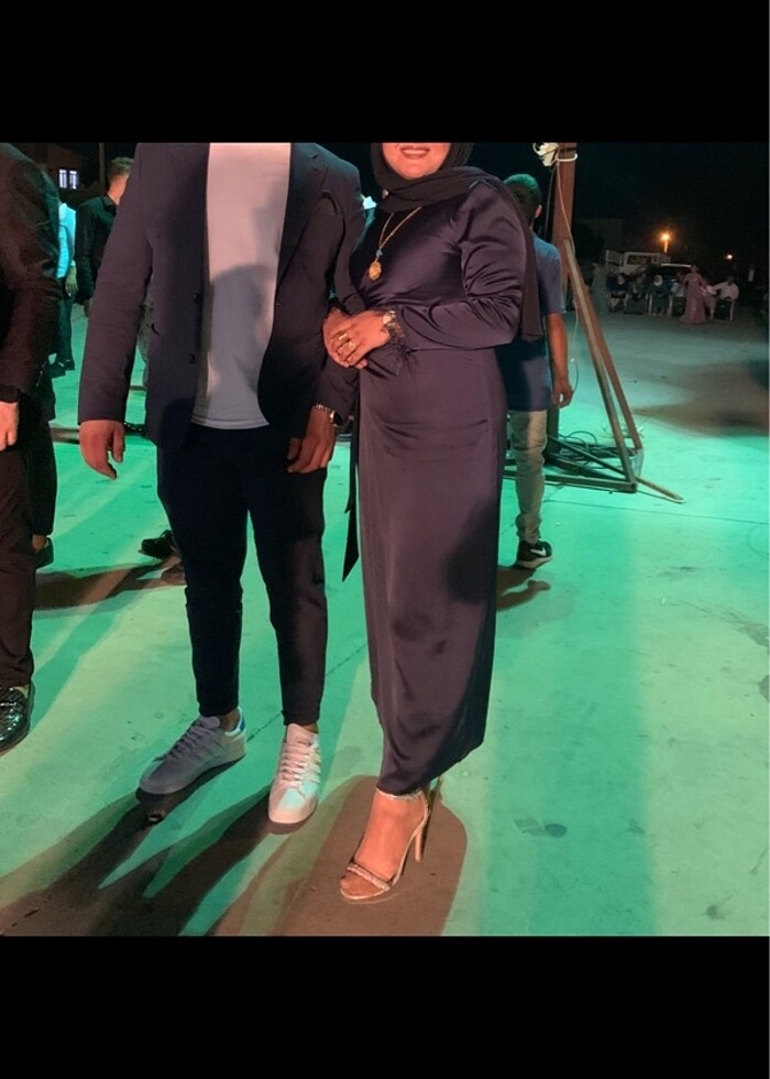 Saten kalem abiye - Görsel 2