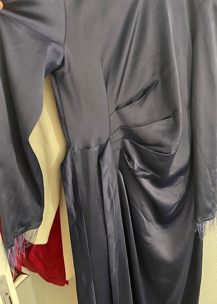 Saten kalem abiye - Görsel 3