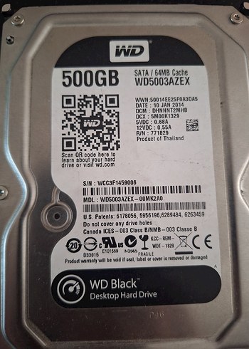 Samsung Samsung DDR5 5200MHZ SODİMM 8X2=16GB CL42 ve 500GB wd hd hediye