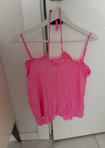 Pembe Mini Askılı Kadın Atlet - Görsel 3