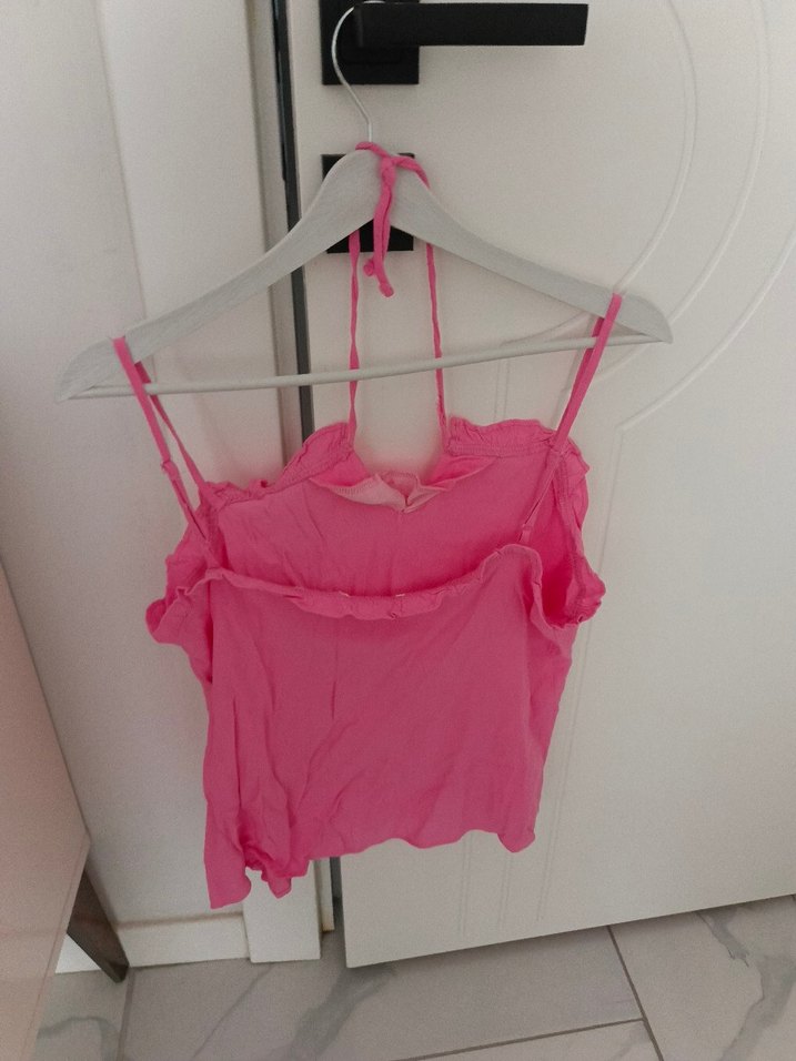 Pembe Mini Askılı Kadın Atlet - Görsel 2