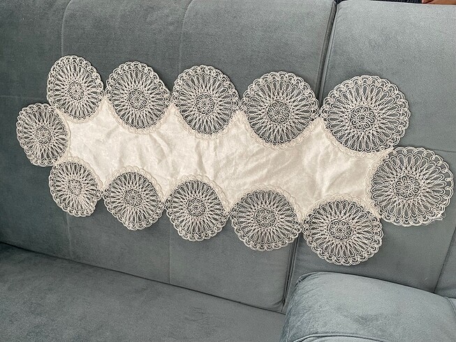 English Home Krem renk Runner ( 100*40 cm )