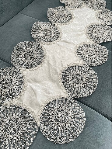 Krem renk Runner ( 100*40 cm )