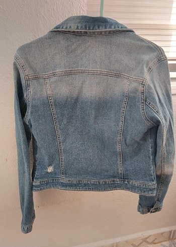 kadın kot ceket - Görsel 3