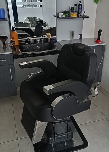 Berber koltuğun  beraber tezgaha  - Görsel 5