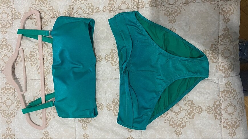 40 Beden Yeşil bikini takımı