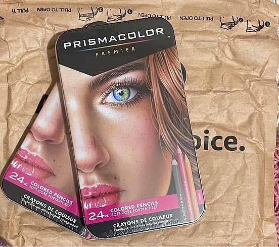 Prismacolor portre seti 24