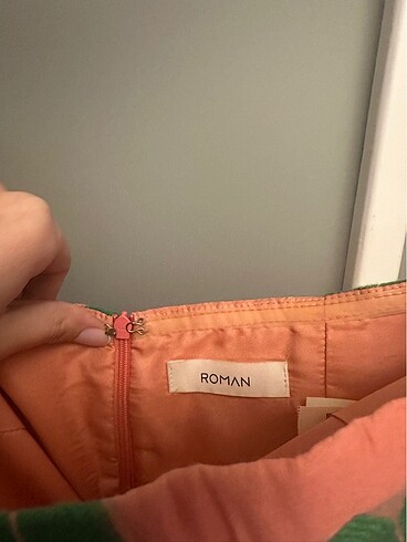 s Beden Roman Abiye Elbise
