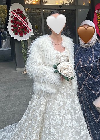 Zara Peluş kürk astarlı
