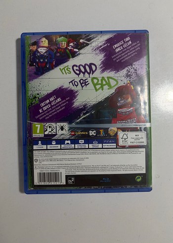 Beden LEGO DC Süper Villians PS4 Oyunu