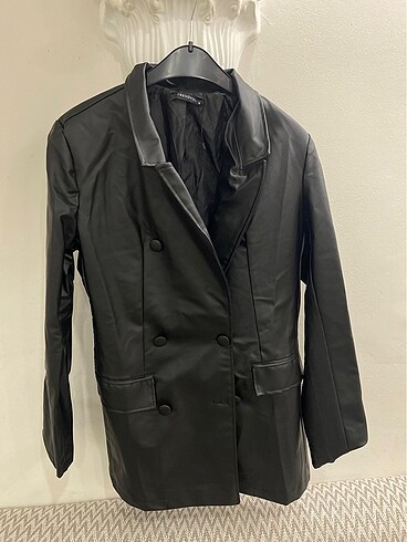 deri blazer ceket