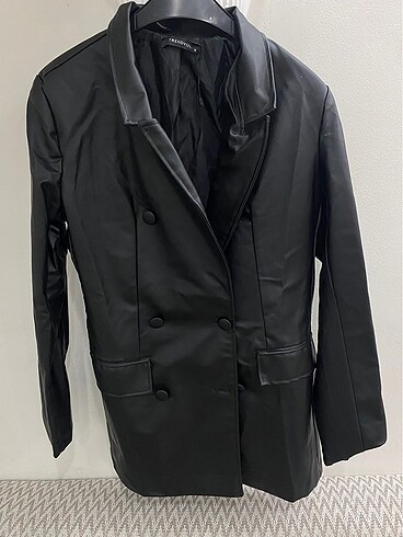Trendyol & Milla deri blazer ceket