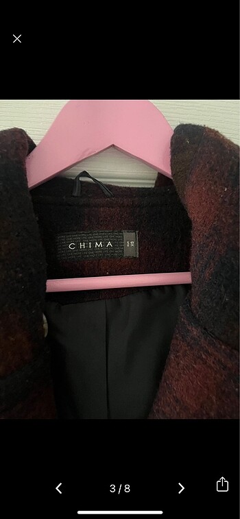 xs Beden Chima yün kaban