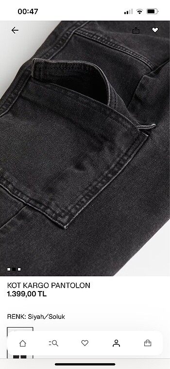 H&M H&M kargo pantolon