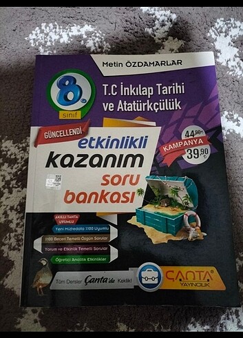 8 sınıf inkılap tarihi soru bankası çanta yayınları 