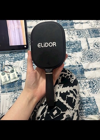 Siyah Büyük Saç Fırçası - Elidor - Görsel 2