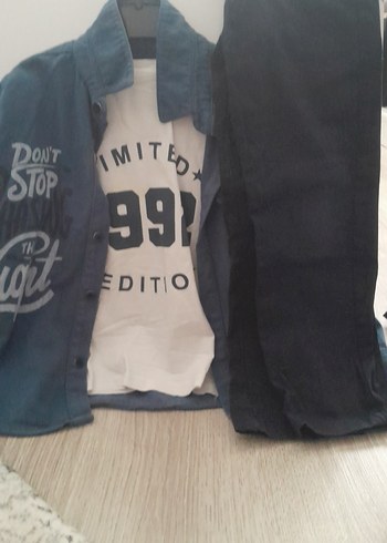 Siyah Denim Erkek takımlar - Görsel 3