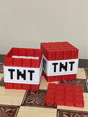 Diğer Minecraft TNT Saklama Kabı (2 Adet)