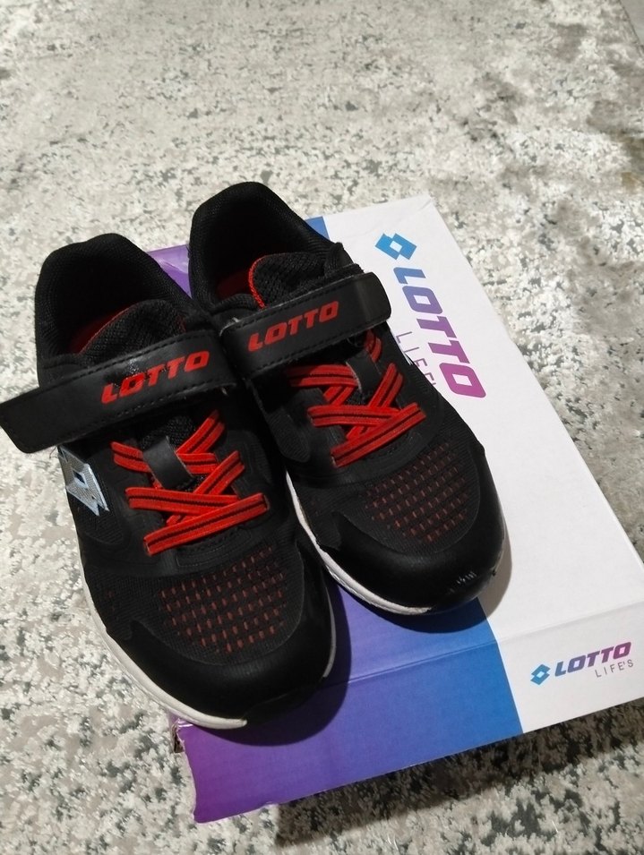 Siyah Erkek Çocuk Spor Ayakkabı - Görsel 2