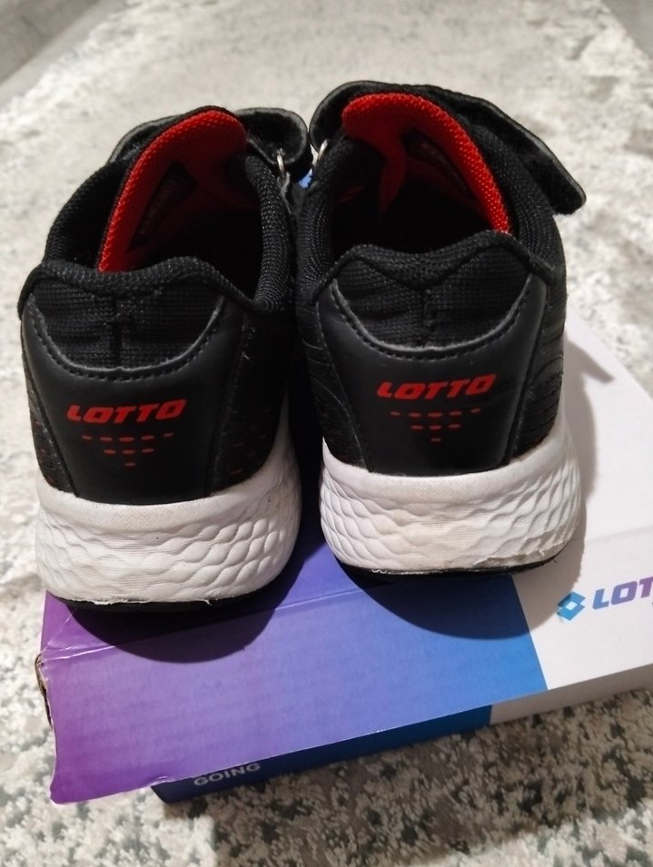 Siyah Erkek Çocuk Spor Ayakkabı - Görsel 3