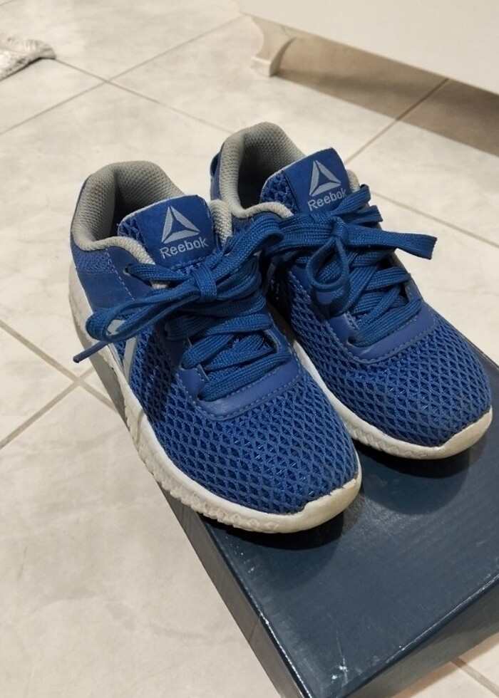Reebok mavi spor ayakkabı cocuk - Görsel 2