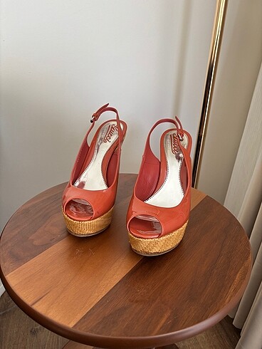İtalyan Gucci Platform Ayakkabı