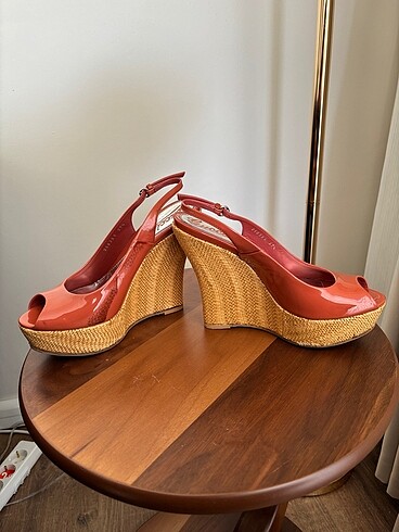 İtalyan Gucci Platform Ayakkabı - Görsel 7