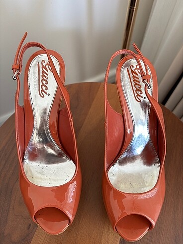 İtalyan Gucci Platform Ayakkabı - Görsel 9