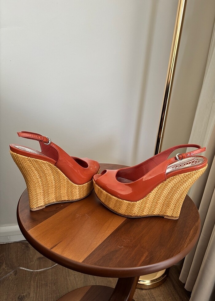 İtalyan Gucci Platform Ayakkabı - Görsel 2