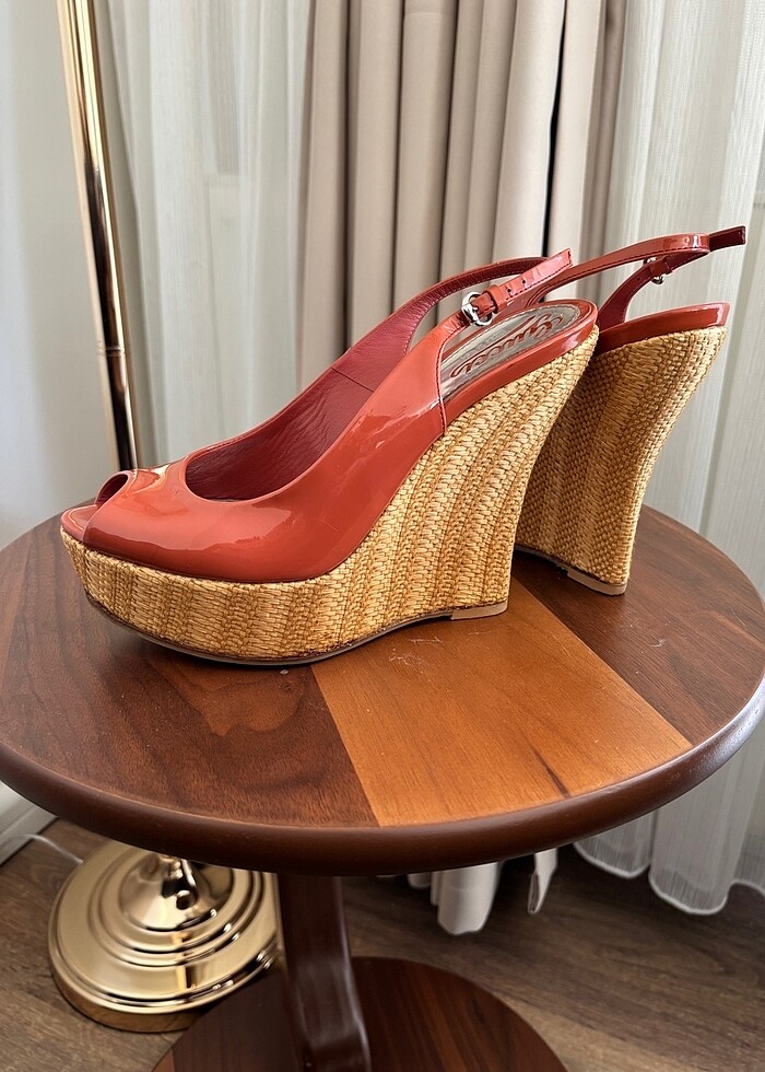 İtalyan Gucci Platform Ayakkabı - Görsel 3