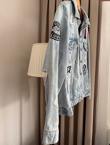 Bershka kot ceket - Görsel 7