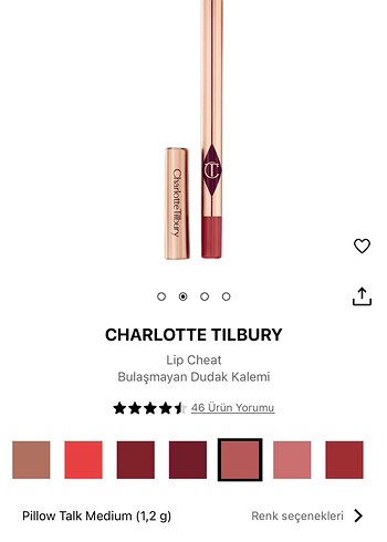 Beden Lip cheat Pillow Talk Dudak Kalemi - pillow talk medium
