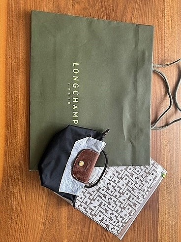 Longchamp Longchamp xs pauch-siyah