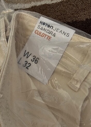 m Beden KOTON JEANS SANDRA CULOTTE