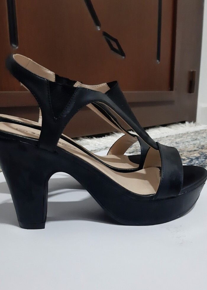 Açık topuklu ayakkabı 39 numara  - Görsel 2