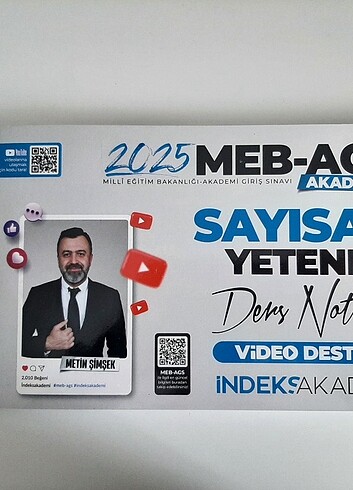 MEB-AGS Sayısal yetenek ders notu