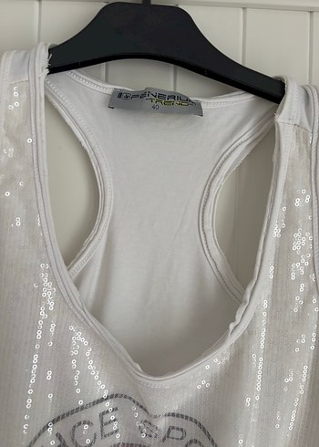 Beyaz Fenerbahçe Spor Baskılı Mini Atlet - Görsel 2