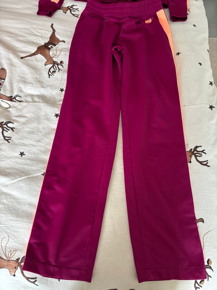 Mor Nike Kadın Spor Fermuarlı Ceket - Görsel 4