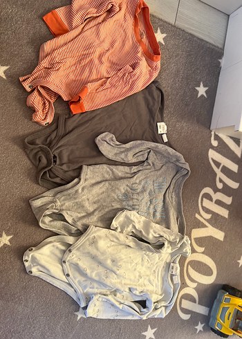 Carters zara infanti Bebek body zıbın - Görsel 5