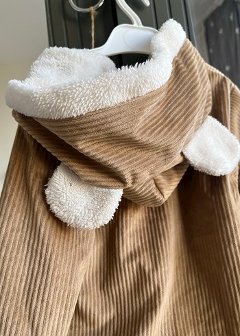 Kahverengi Kürklü Bebek tulum - Görsel 6