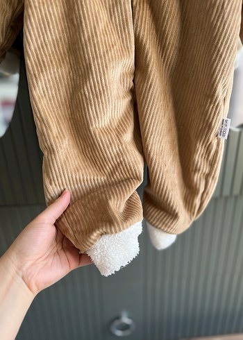 Kahverengi Kürklü Bebek tulum - Görsel 5