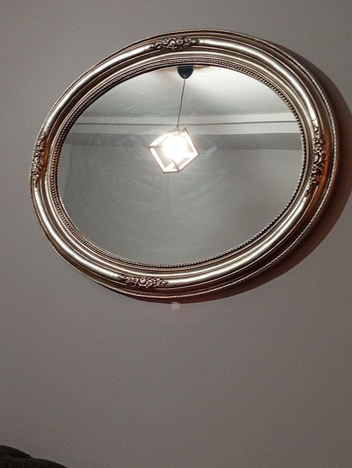 duvar aynası oval - Görsel 3