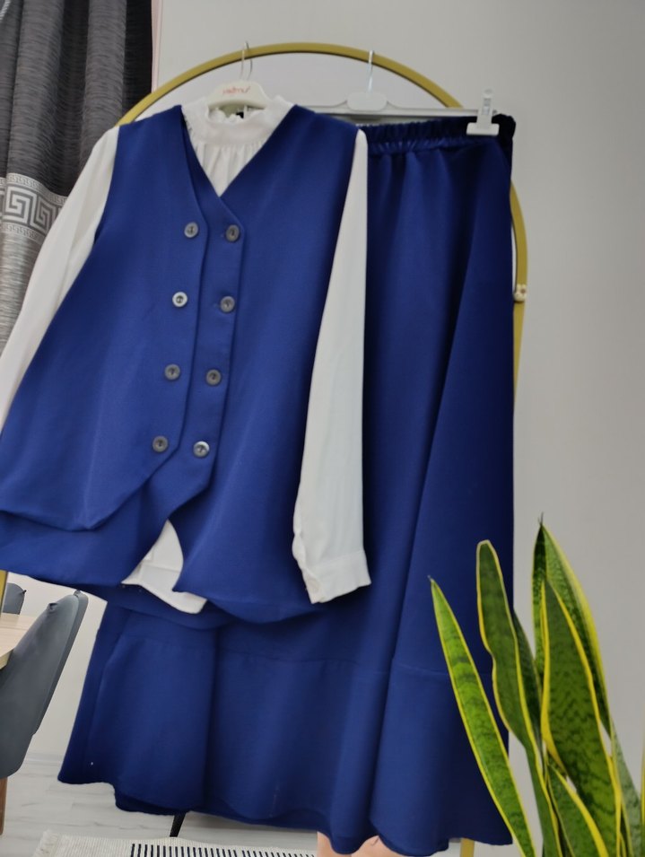 3 lü etek çeket takım - Görsel 3